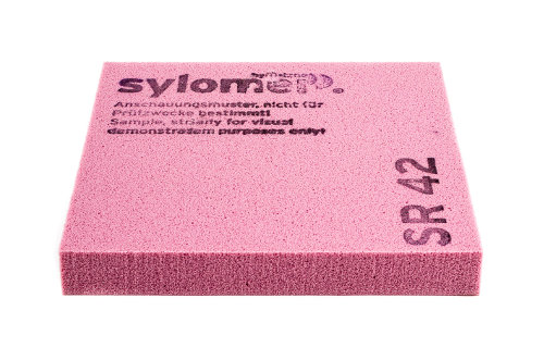 Sylomer SR 42, розовый, 25 мм