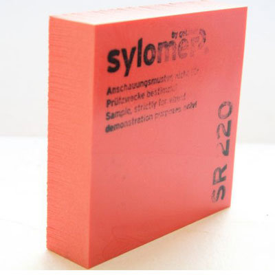 Sylomer SR 220, красный, 25 мм