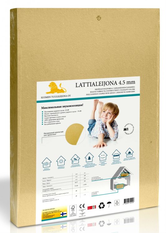  Подложка LATTIALEIJONA (Латтильона) 4,5 мм