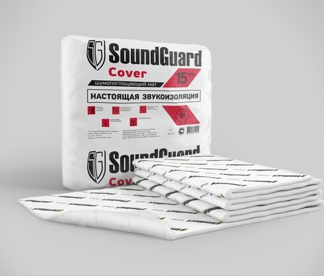 Теплозвукоизоляционный мат SoundGuard изоКОВЕР 7,5м2